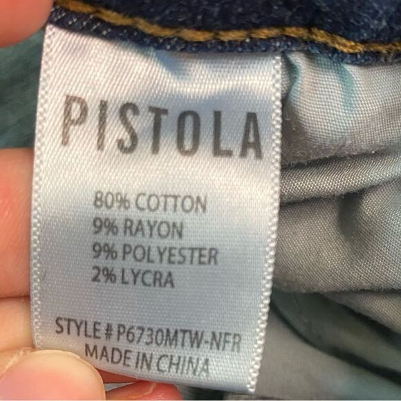 Pistola Distressed Scissor Hem Ankle Length Skinny Jeans - Picture 10 of 11